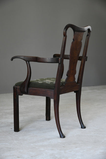 Georgian Mahogany Armchair