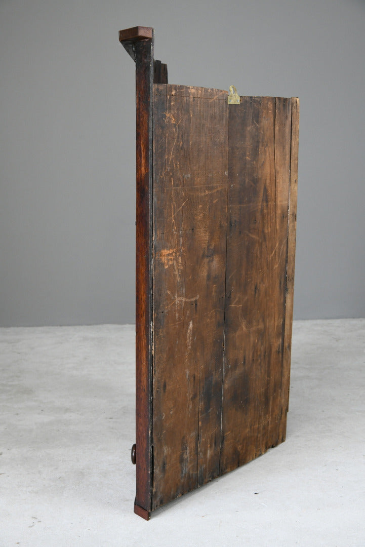 Antique Oak Corner Cupboard