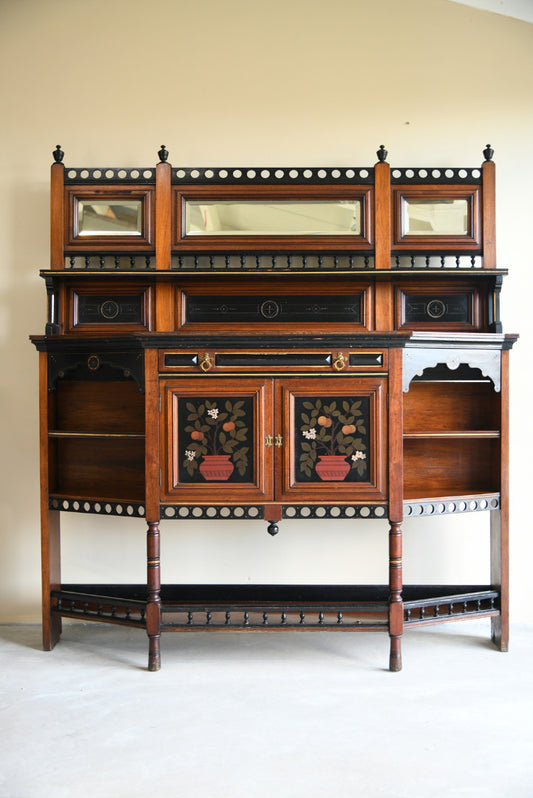 Antique Victorian Aesthetic Movement Sideboard