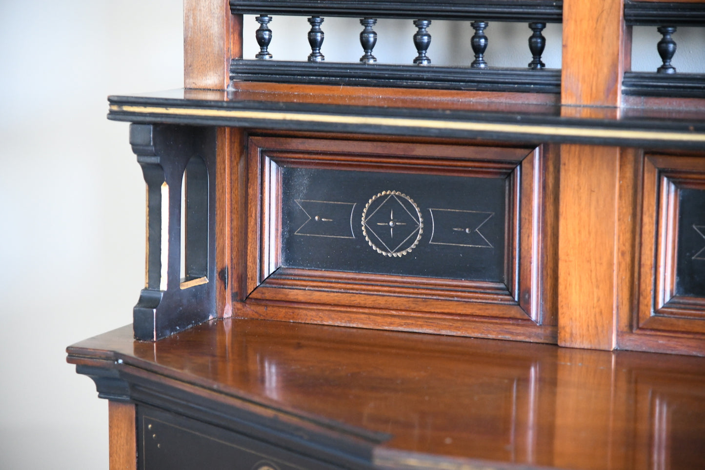 Antique Victorian Aesthetic Movement Sideboard