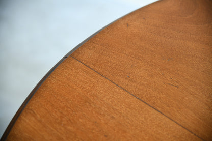 Antique Victorian Mahogany Round Tilt Top Breakfast Table