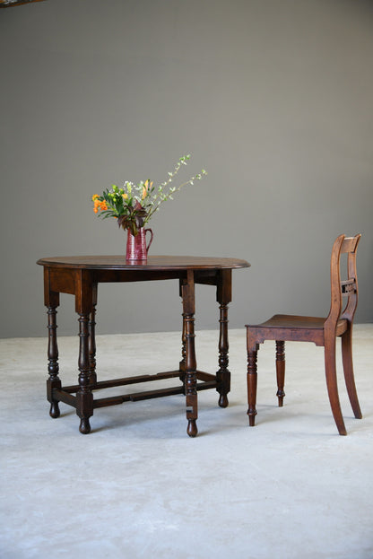 Oak Gate Leg Table