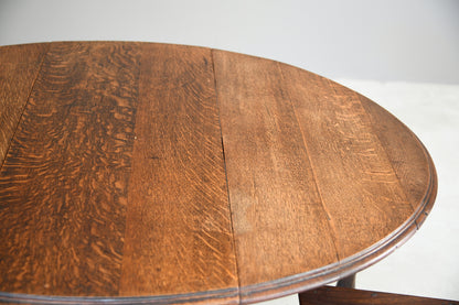 Oak Gate Leg Table