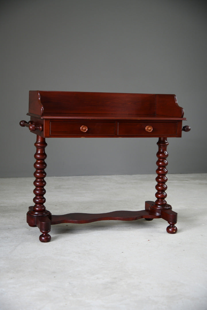 Antique Victorian Stained Pine Washstand