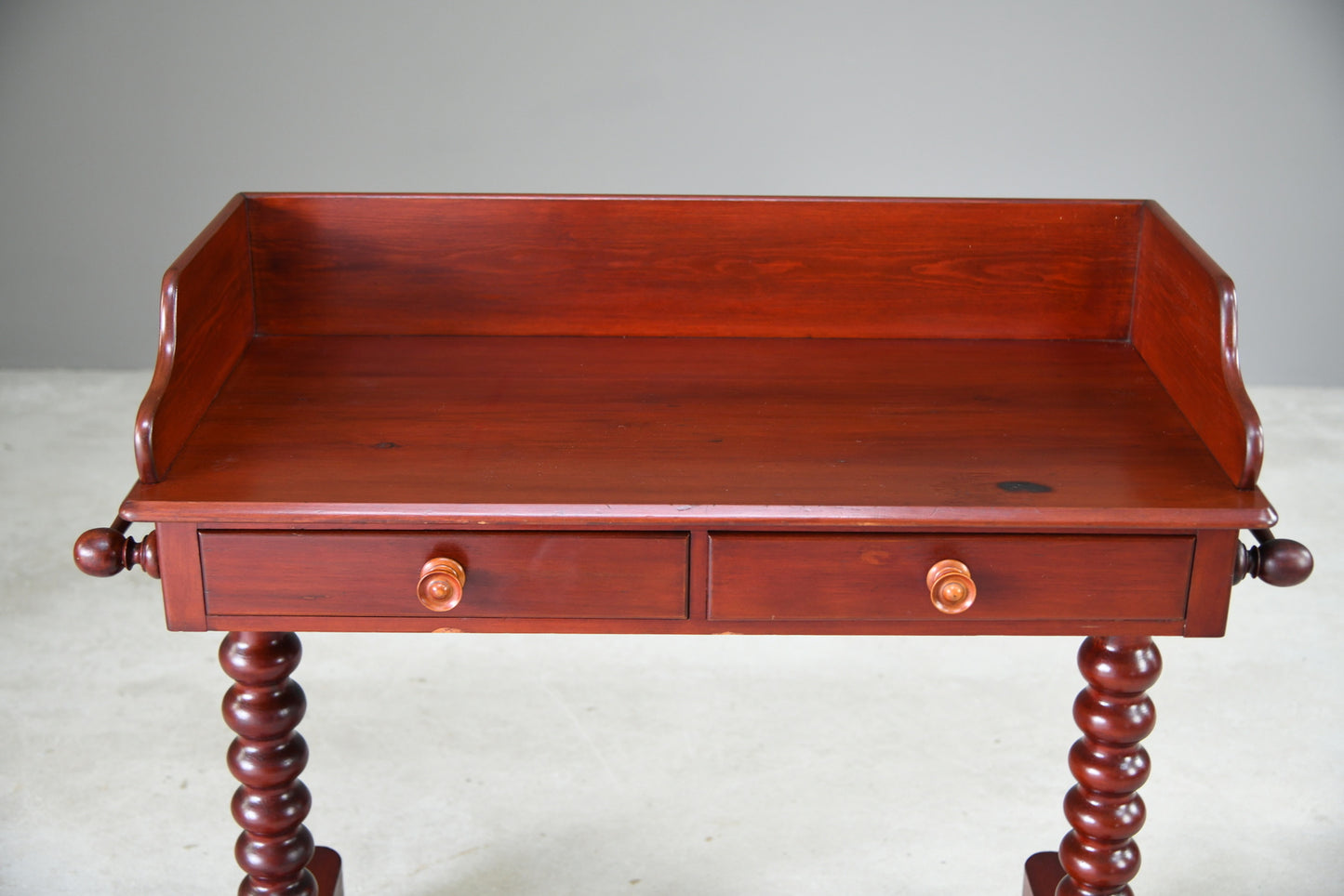 Antique Victorian Stained Pine Washstand