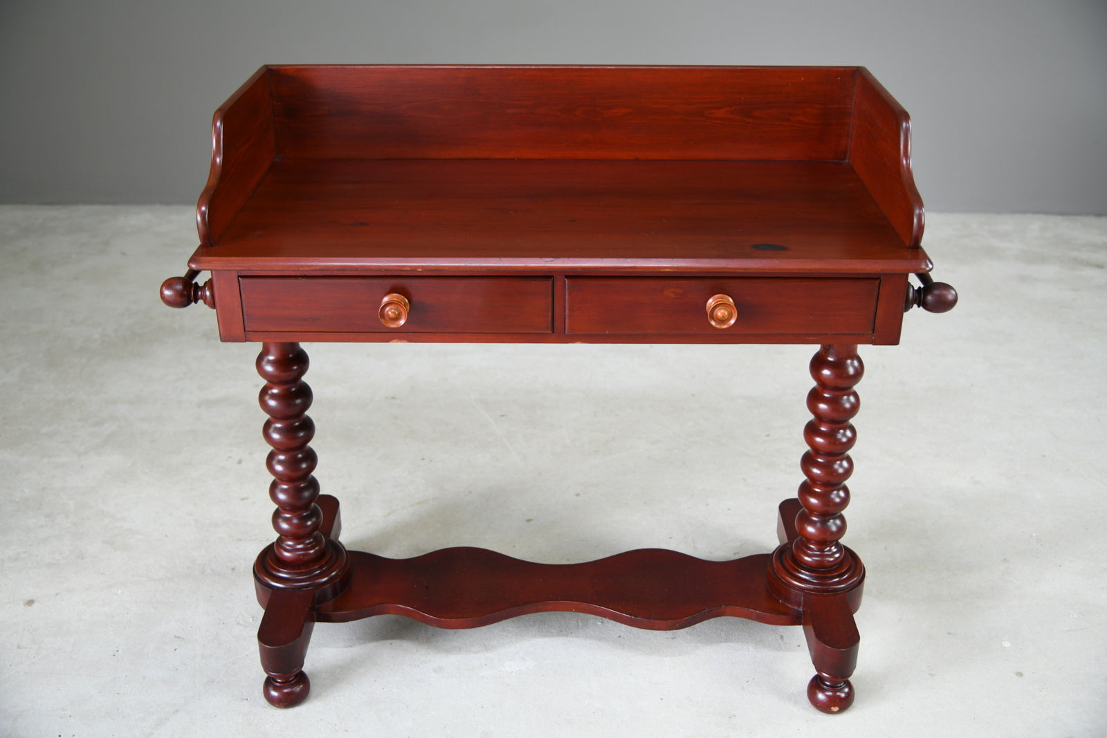 Antique Victorian Stained Pine Washstand