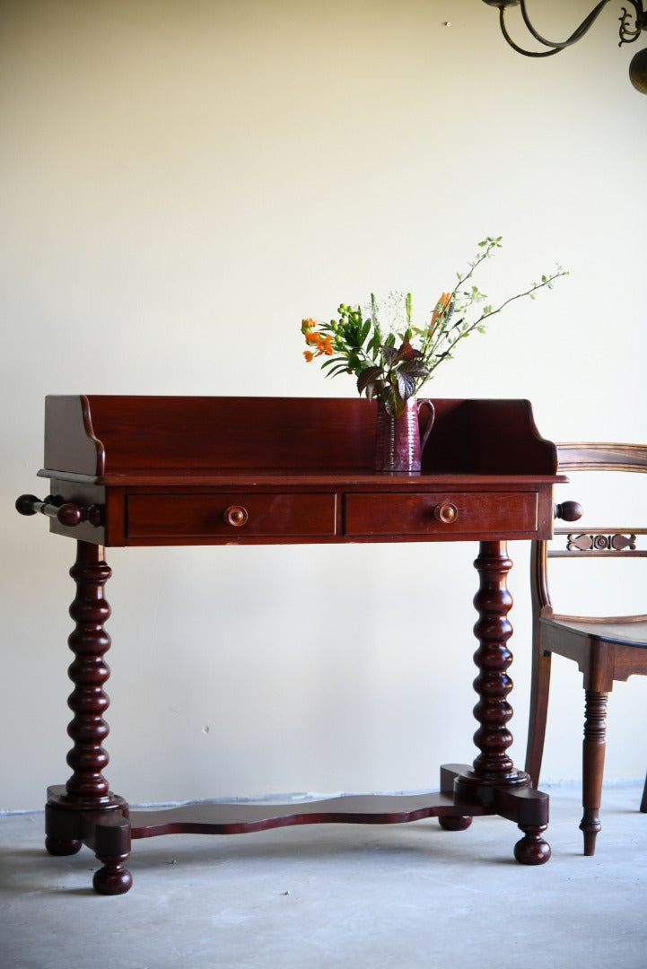 Antique Victorian Stained Pine Washstand