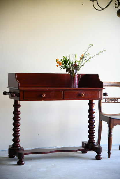 Antique Victorian Stained Pine Washstand