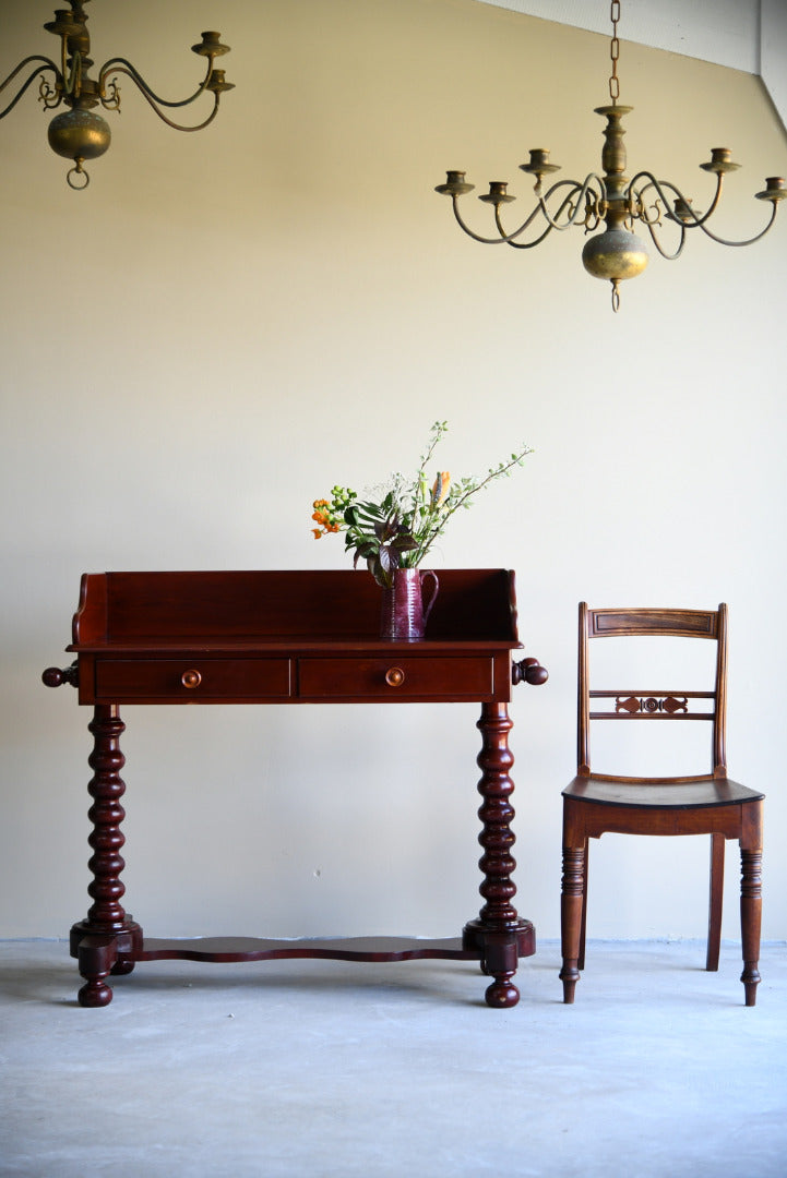 Antique Victorian Stained Pine Washstand