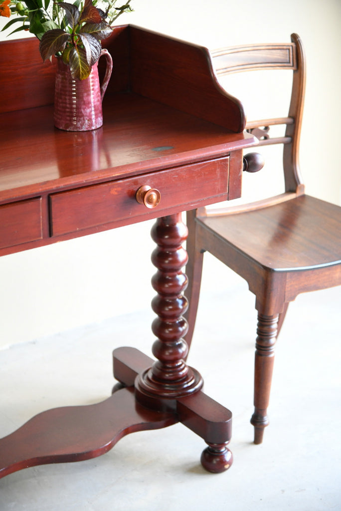 Antique Victorian Stained Pine Washstand