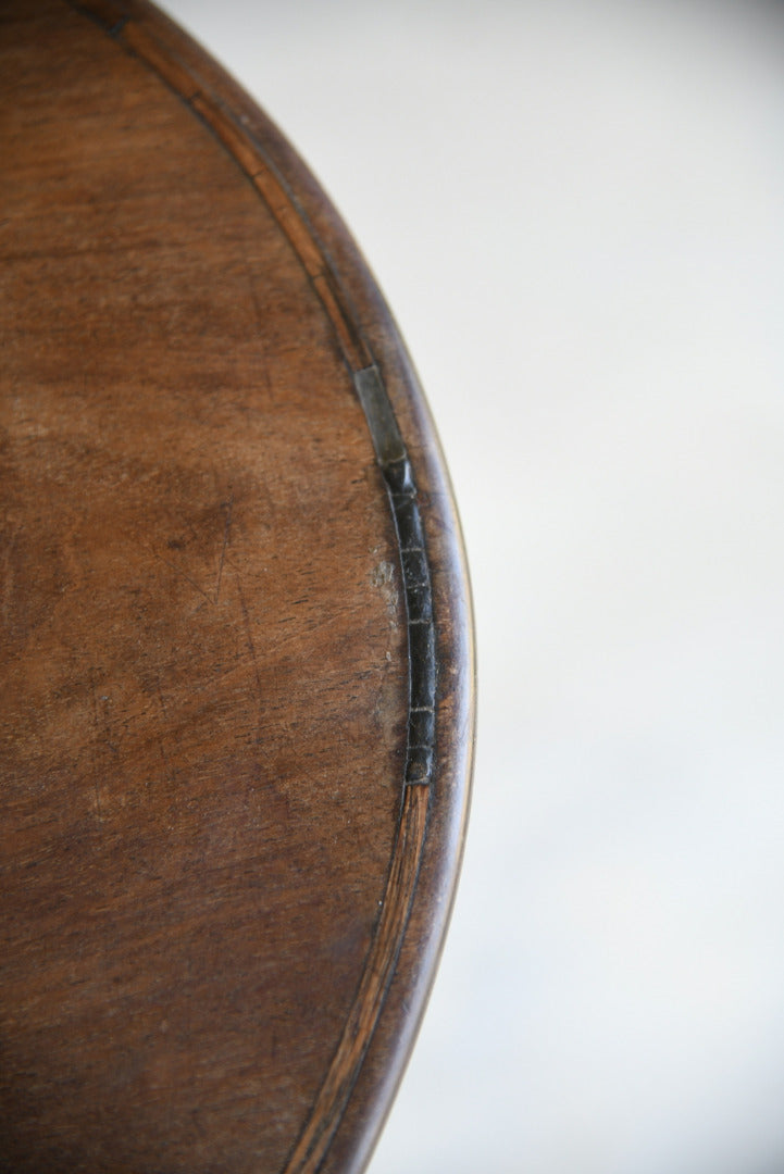 Victorian Oval Side Table