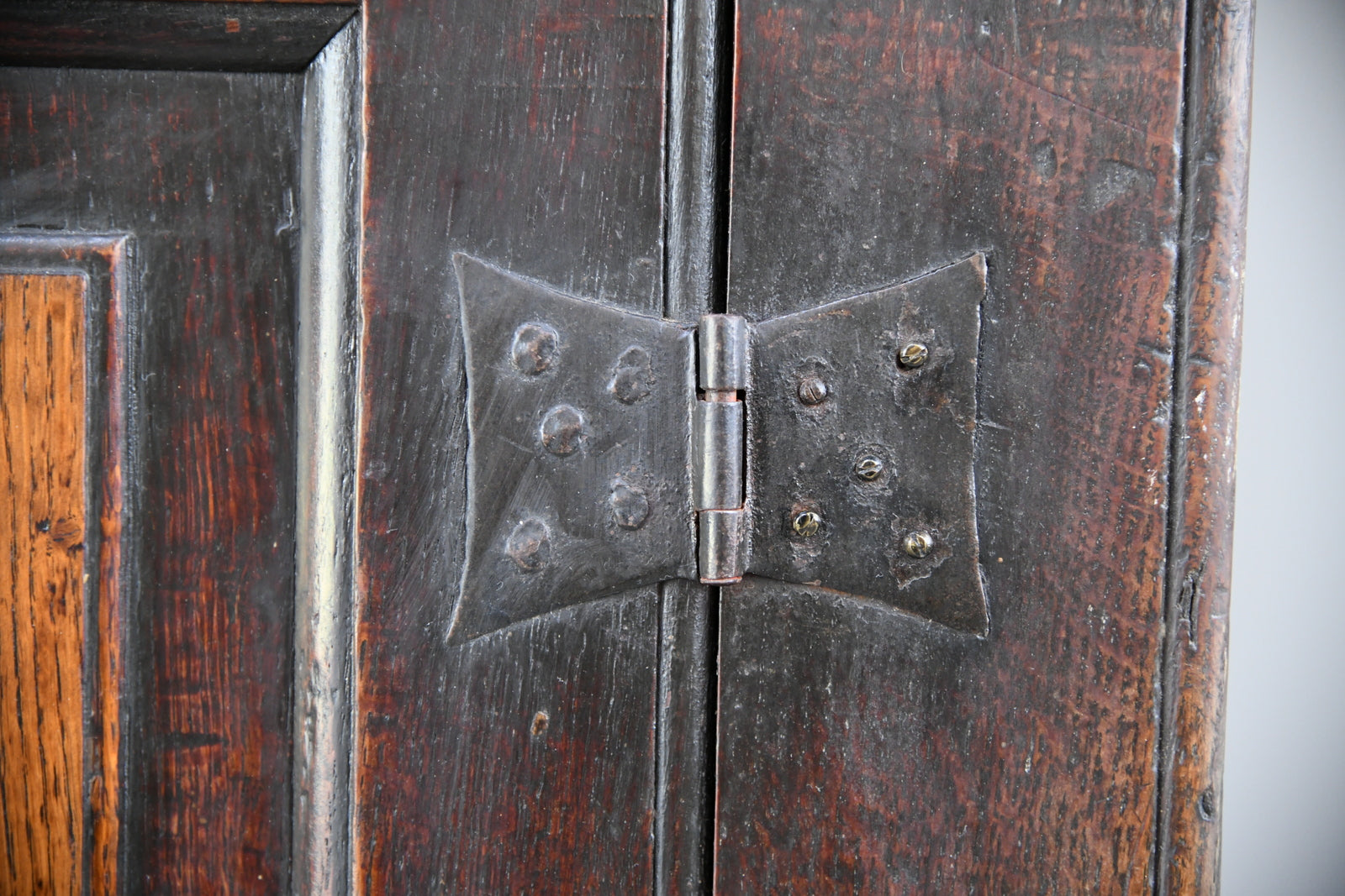 Georgian Oak Corner Cupboard