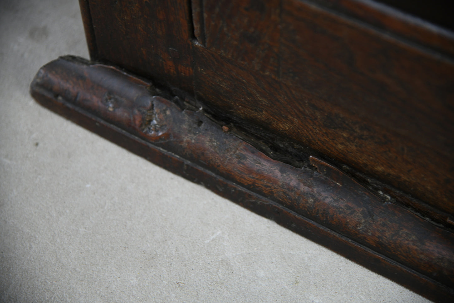 Georgian Oak Corner Cupboard