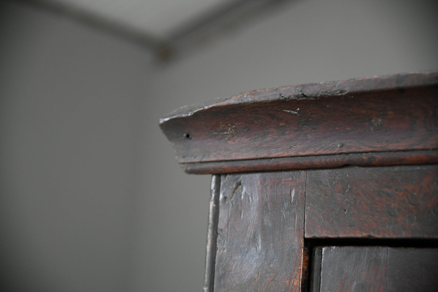 Georgian Oak Corner Cupboard