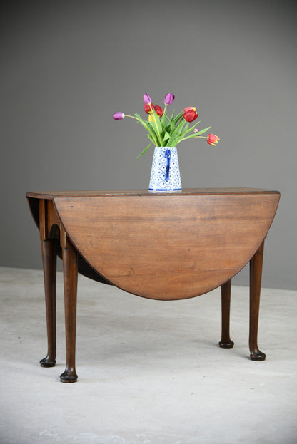 Georgian Mahogany Drop Leaf Table