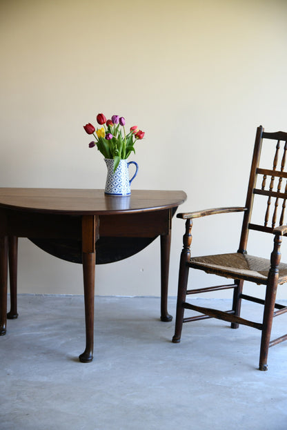 Georgian Mahogany Drop Leaf Table