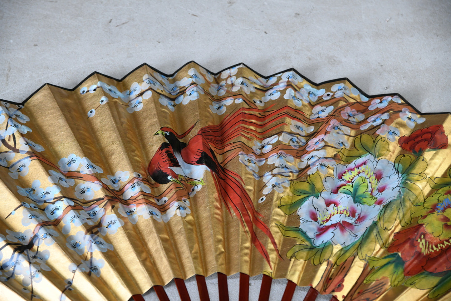 Pair Decorative Oriental Fans