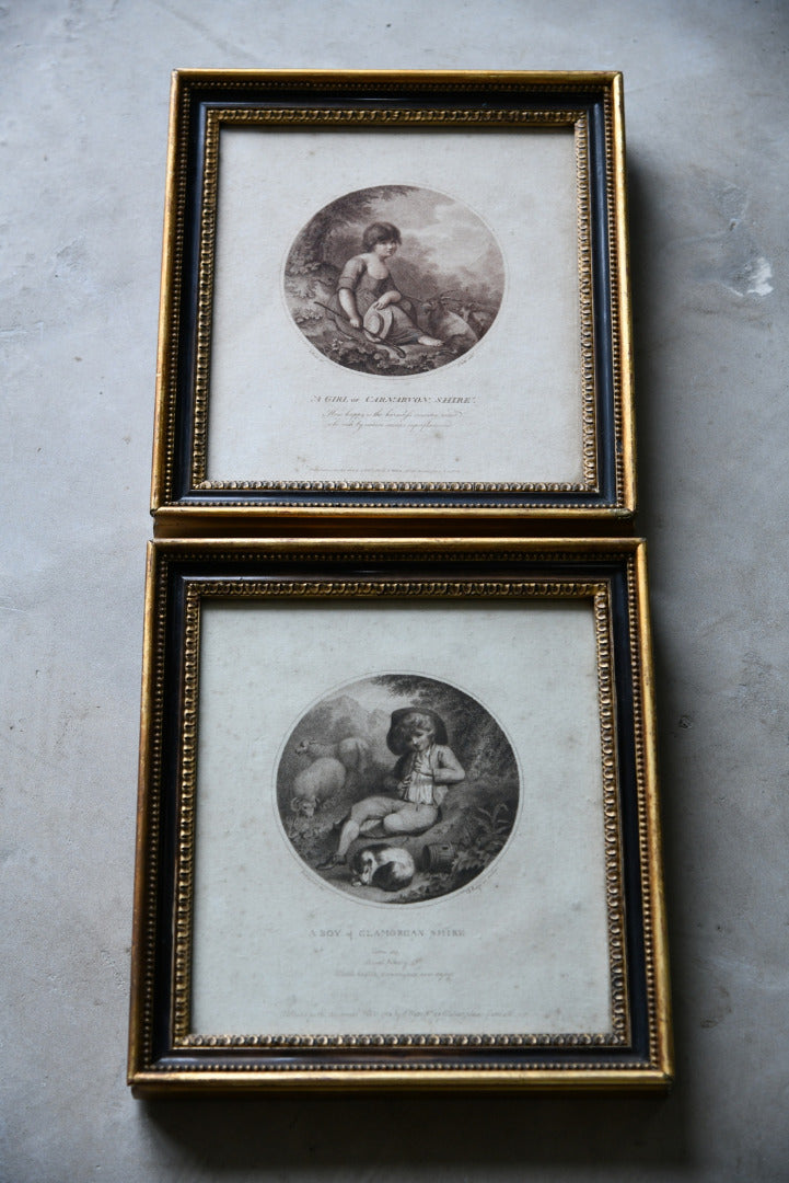 Pair of Antique Engravings