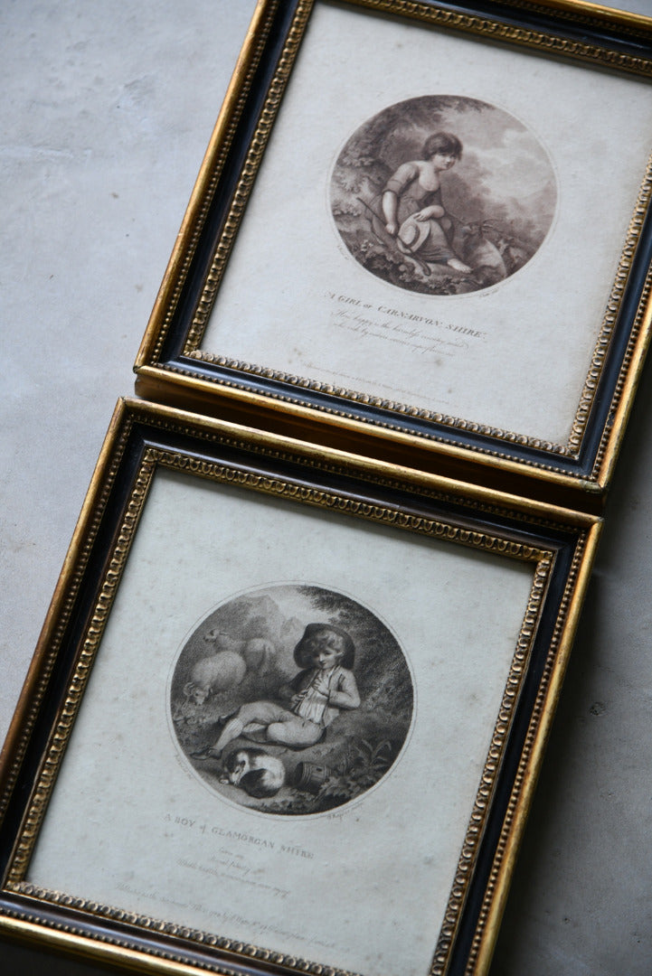 Pair of Antique Engravings