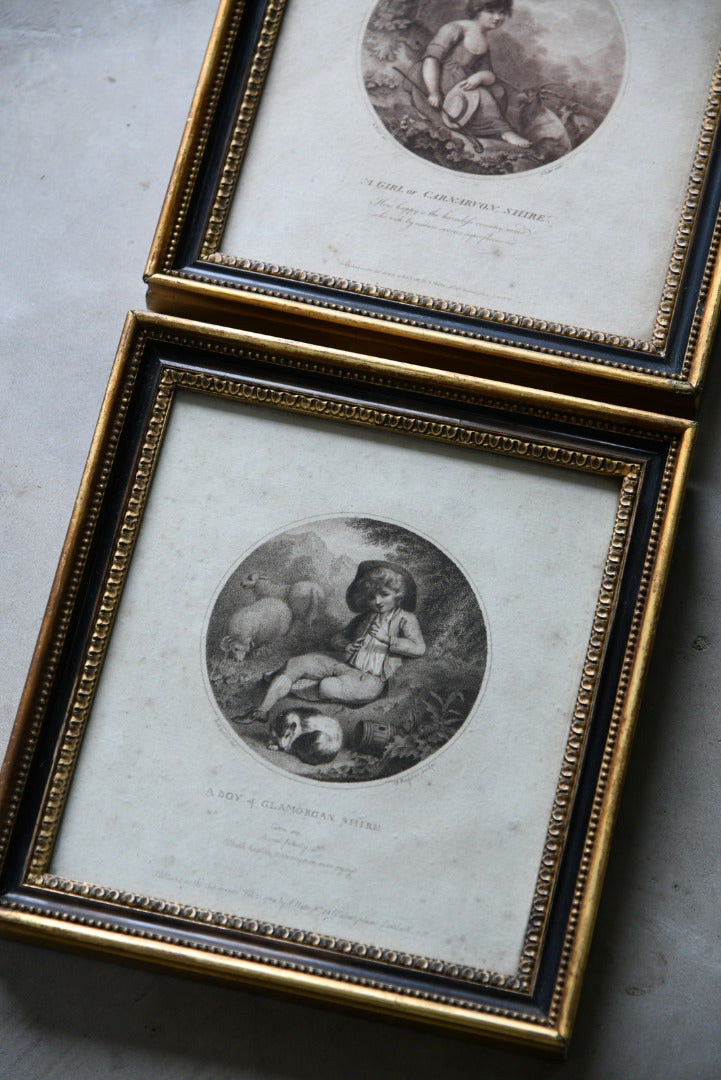 Pair of Antique Engravings