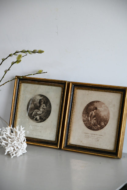 Pair of Antique Engravings