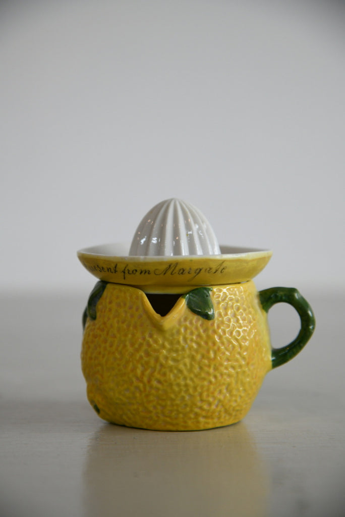 Vintage Lemon Juicer - Souvenir Ware