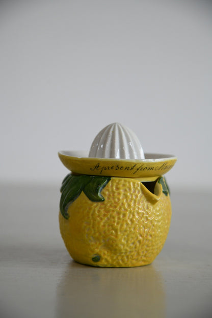 Vintage Lemon Juicer - Souvenir Ware