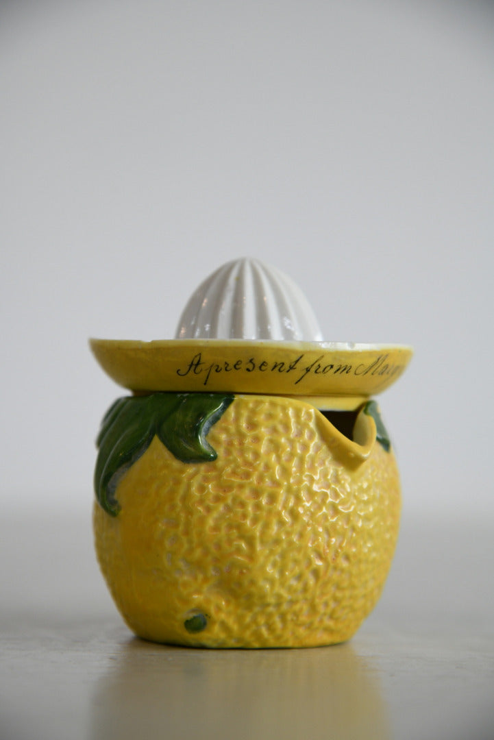 Vintage Lemon Juicer - Souvenir Ware