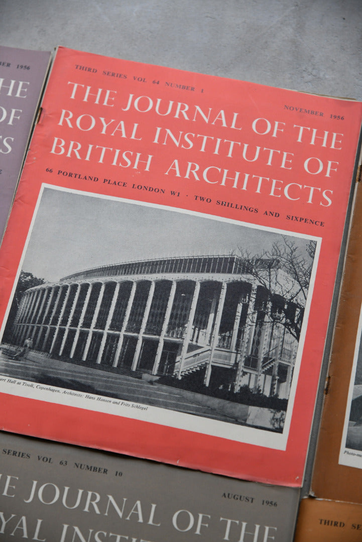 RIBA Journal 12 Issues 1956