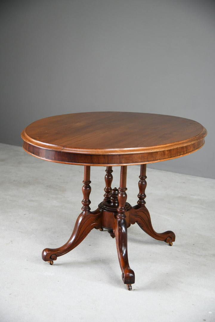 Victorian Oval Snap Top Centre / Dining Table