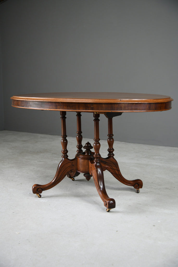 Victorian Oval Snap Top Centre / Dining Table