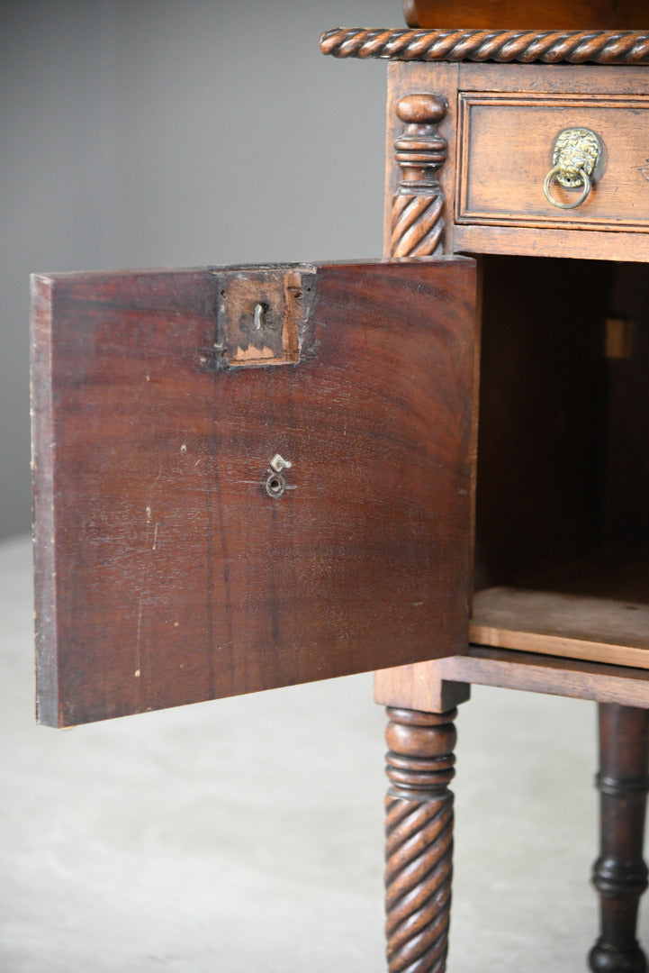 Large Mahogany Breakfront Sideboard