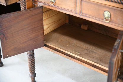 Large Mahogany Breakfront Sideboard