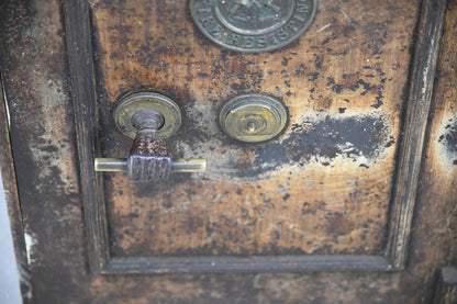 Antique Metal Safe