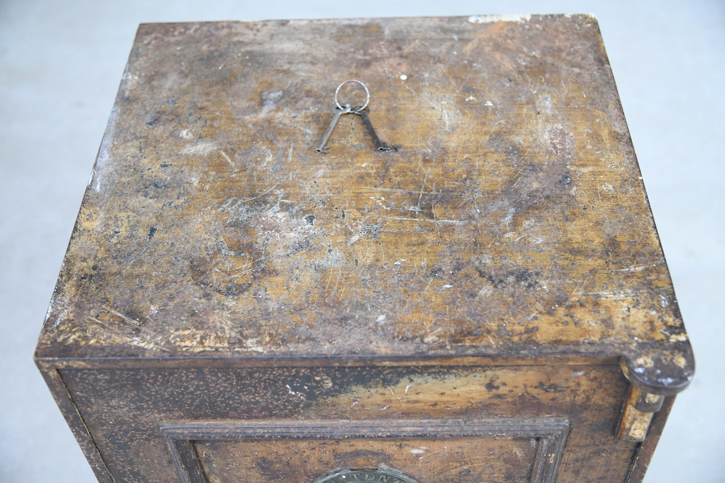 Antique Metal Safe