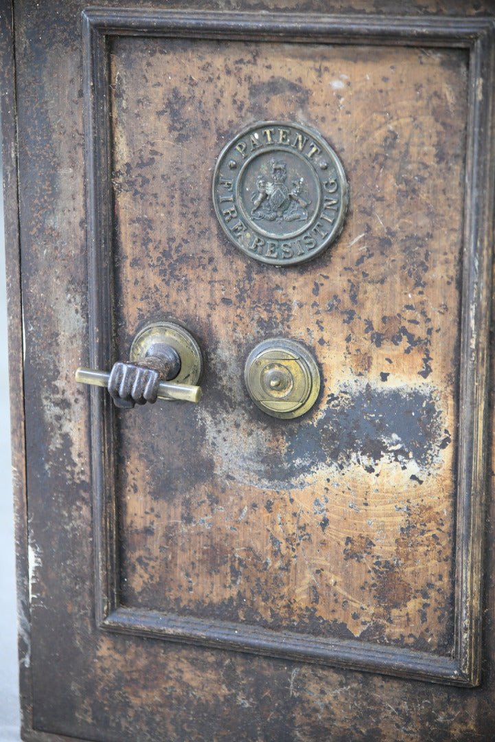 Antique Metal Safe