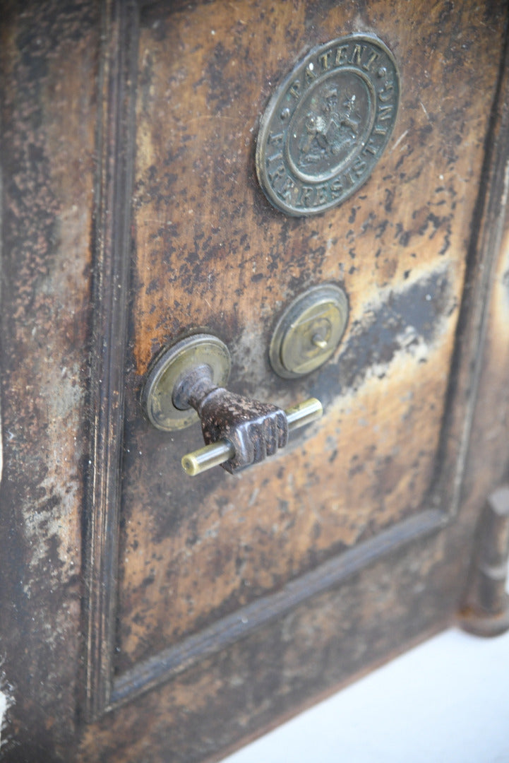 Antique Metal Safe