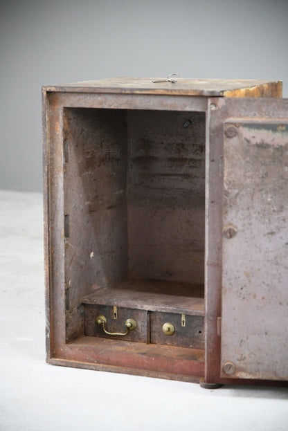 Antique Metal Safe