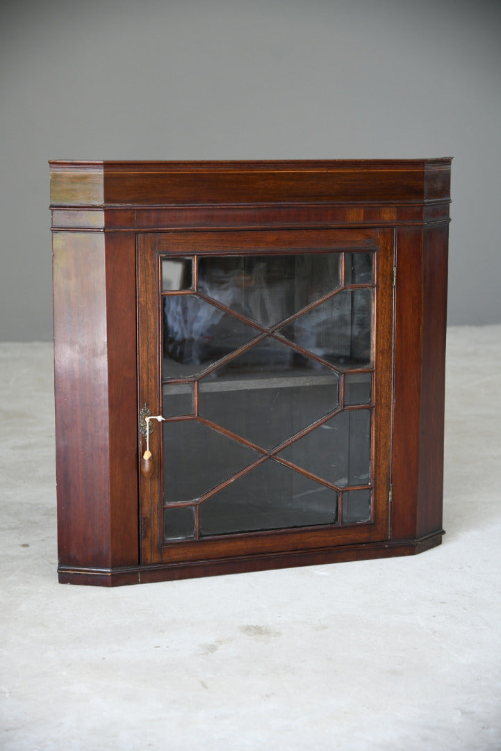 Small Astragal Glazed Wall Cupboard