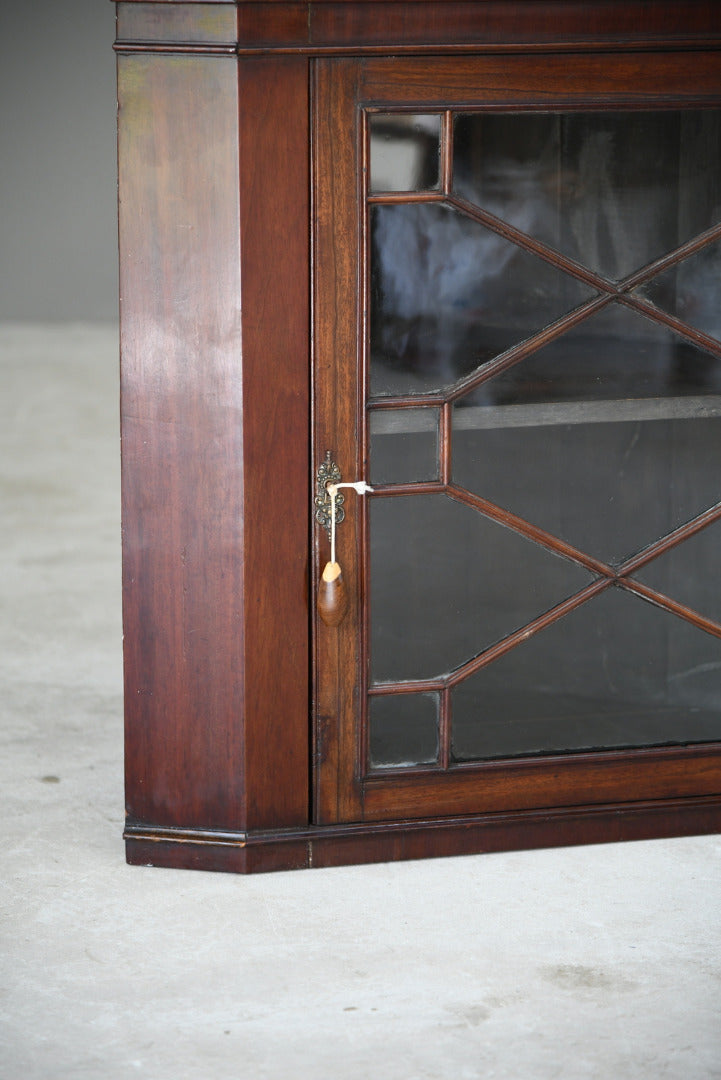 Small Astragal Glazed Wall Cupboard