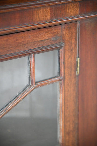 Small Astragal Glazed Wall Cupboard