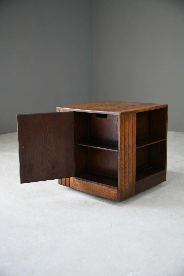 Vintage Early 20th Century Oak Coffee Table