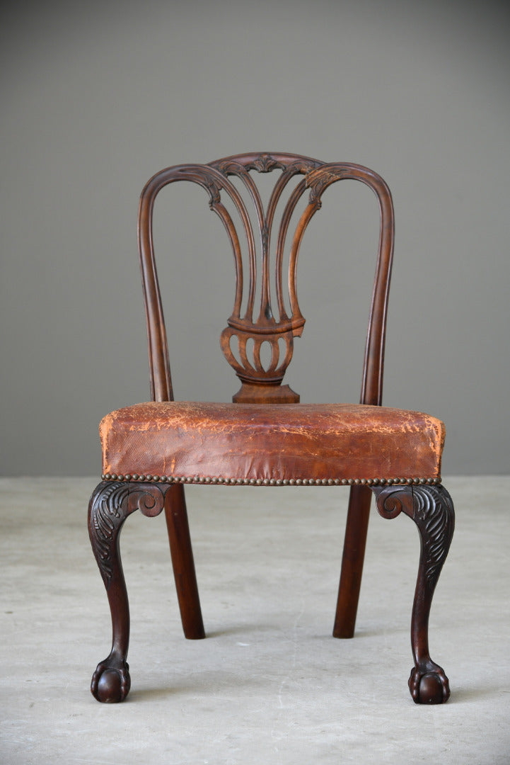 Single Georgian Mahogany Dining Chair