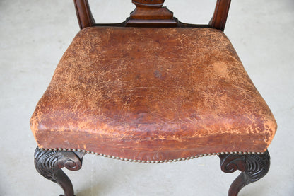 Single Georgian Mahogany Dining Chair