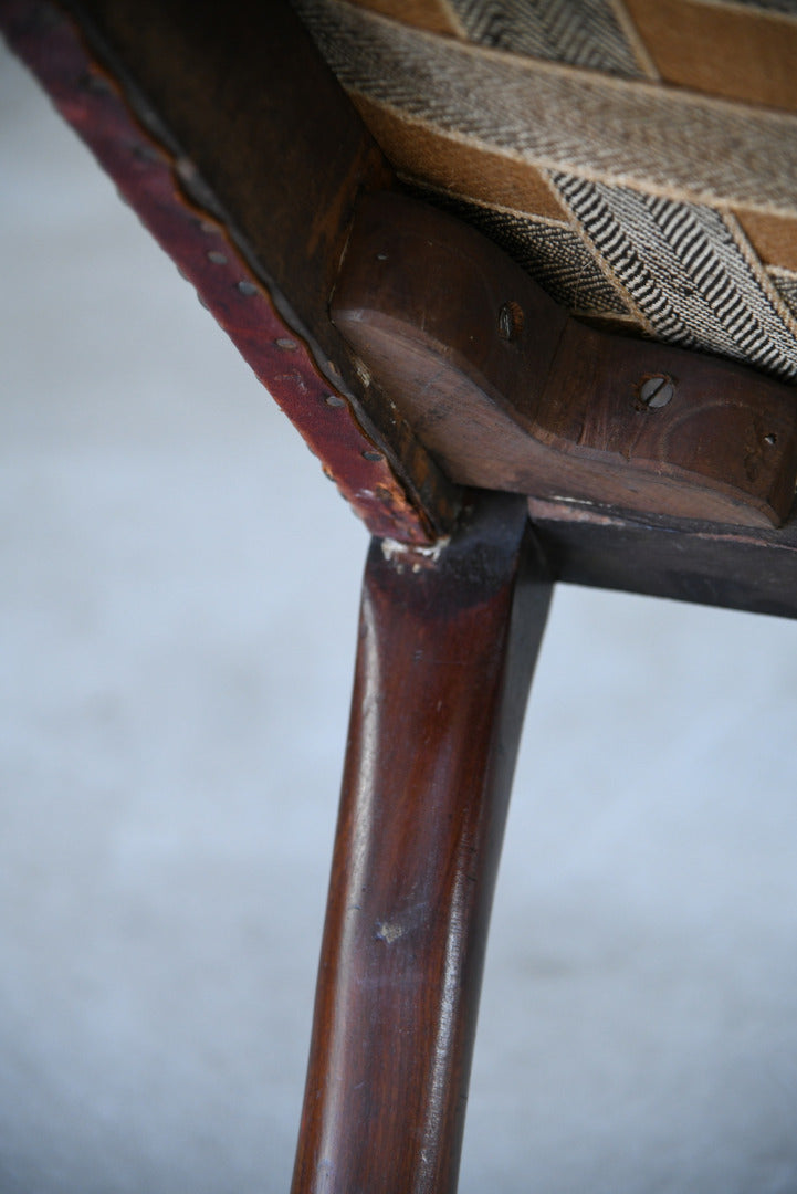 Single Georgian Mahogany Dining Chair