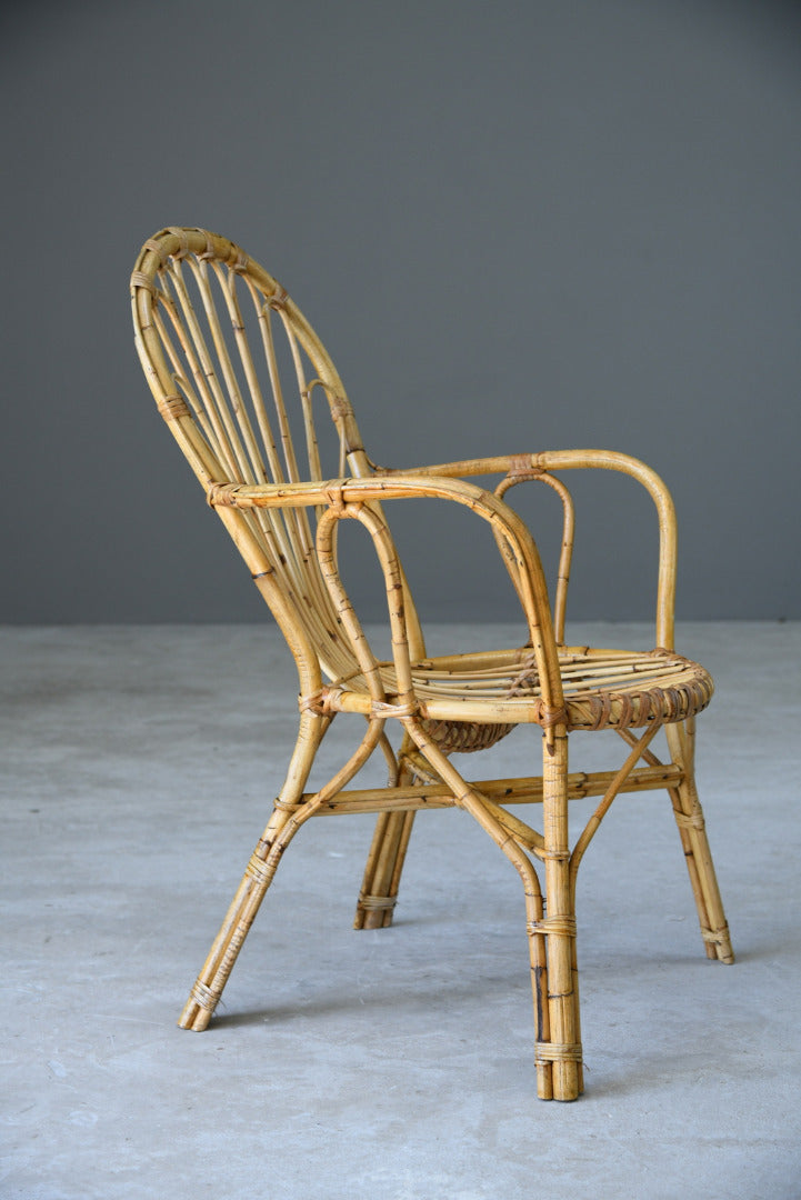 Retro Cane Occasional Chair