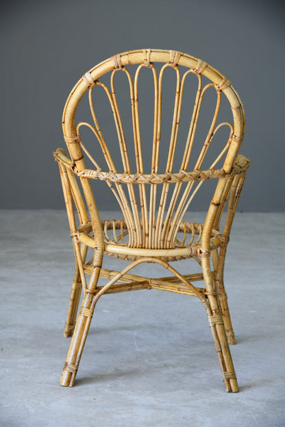 Retro Cane Occasional Chair