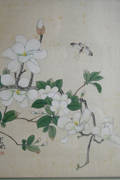 3 x Chinese Botanical Watercolours