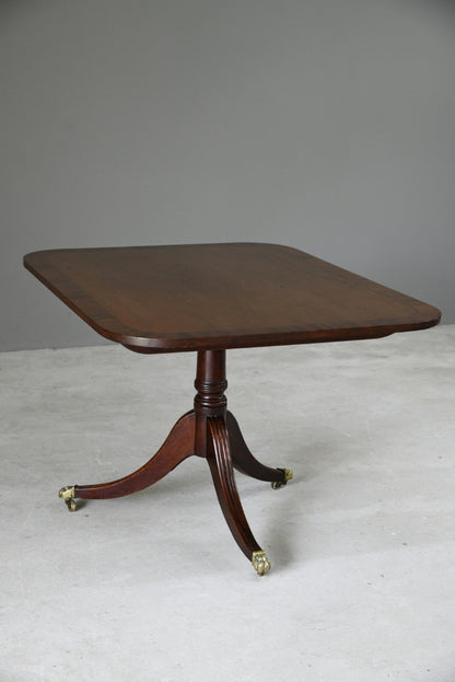 Mahogany Tilt Top Breakfast Table