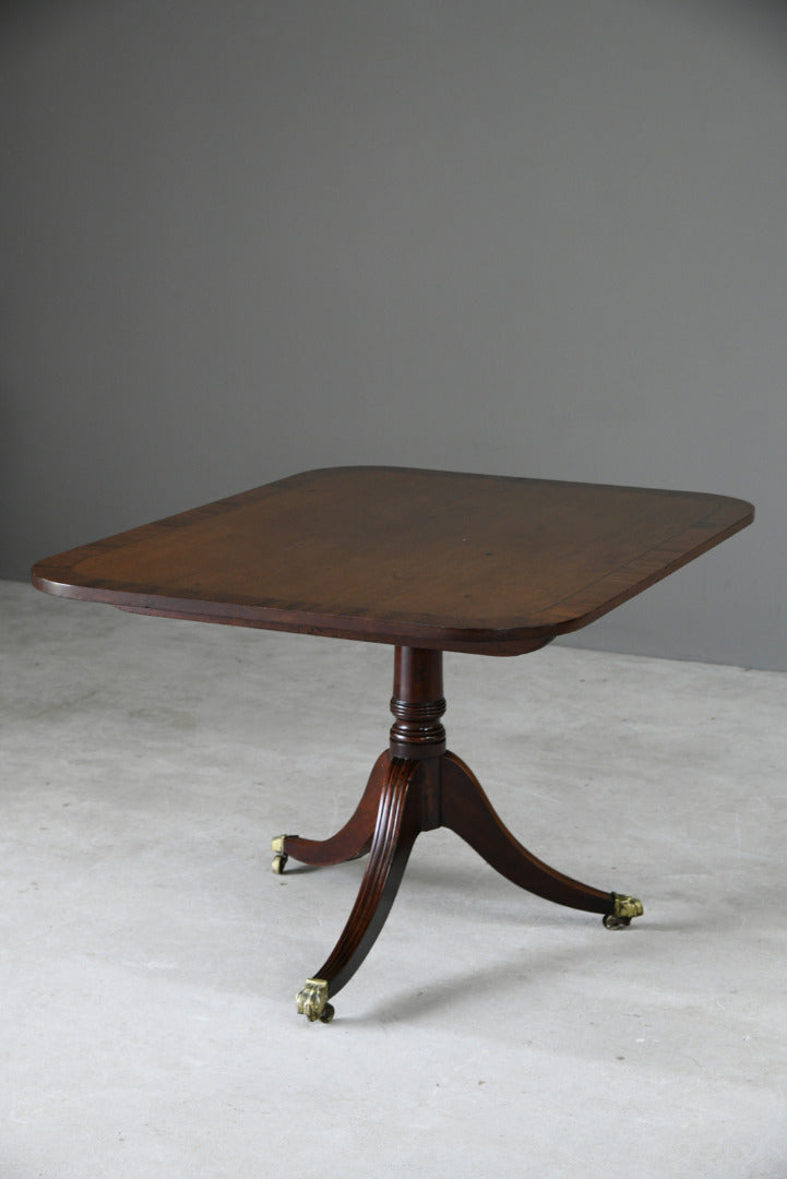 Mahogany Tilt Top Breakfast Table